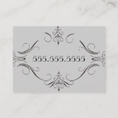  Chandelier French Style Visitekaartje (Achterkant)