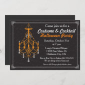 Chandelier Halloween Kaart (Voorkant / Achterkant)