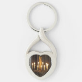 Chandelier Heart Keychain (Voorkant)