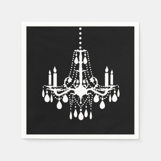 Chandelier Napkin Servetten (Voorkant)