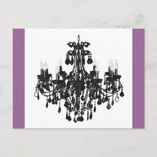 Chandelier Postcards Briefkaart (Voorkant)