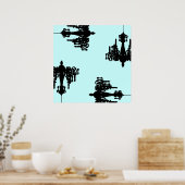 Chandelier Print (Keuken)