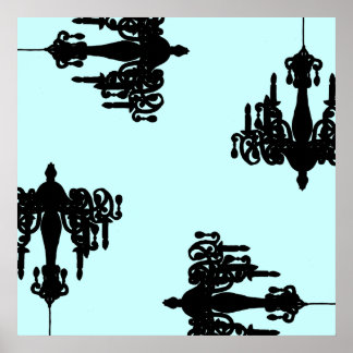 Chandelier Print