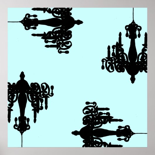 Chandelier Print (Voorkant)