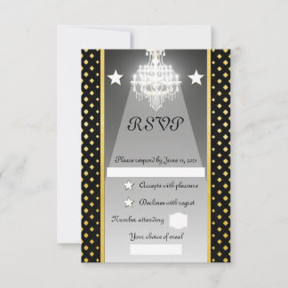 Chandelier RSVP Kaartje
