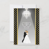 Chandelier RSVP Kaartje (Achterkant)