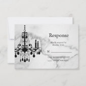 Chandelier RSVP op Marble (Voorkant)