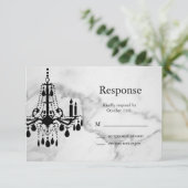 Chandelier RSVP op Marble (Staand voorkant)