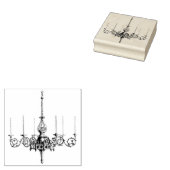 Chandelier  Rubber Art Stamp Rubberstempel (Gestempeld)
