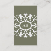 Chandelier Visitekaartje - Moss (Achterkant)