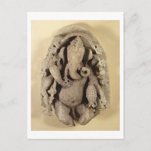 Chandella Dynasty (zandsteen) Briefkaart (Voorkant)