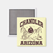 Chandler, Arizona Magneet (Voorkant / Achterkant)