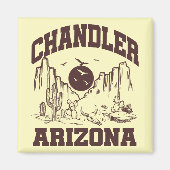Chandler, Arizona Magneet (Voorkant)