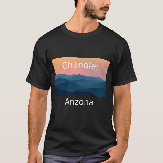 Chandler Arizona Mountain T-shirt (Voorkant)