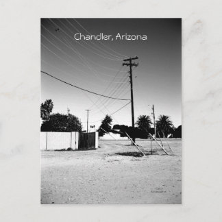 Chandler AZ Powerlines Briefkaart