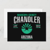 Chandler Briefkaart (Voorkant / Achterkant)