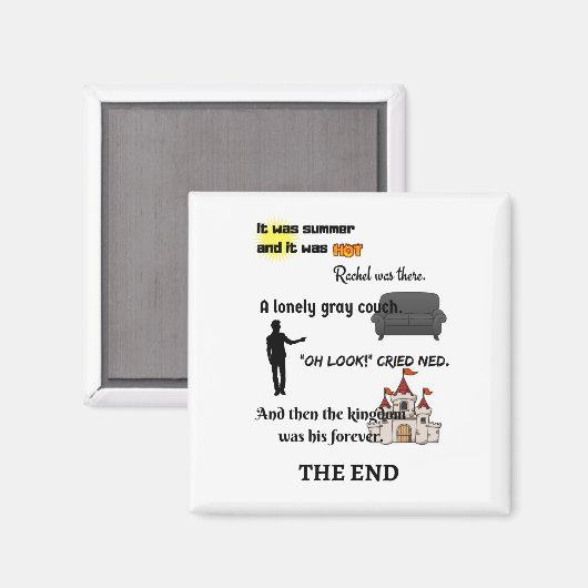 chandler's verhaal Magnet (Voorkant / Achterkant)