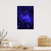 Chandra Blue (W44) Poster (Keuken)