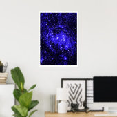 Chandra Blue (W44) Poster (Thuiskantoor)