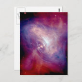 Chandra Crab Nebula NASA Space Briefkaart (Voorkant / Achterkant)