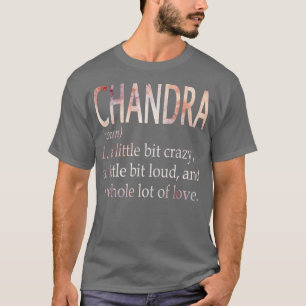 Chandra meisje naam definitie t-shirt