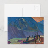 Chandra River, 1932, ingediend door Nicholas Roeri Briefkaart (Voorkant / Achterkant)