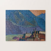 Chandra River door Nicholas Roerich Legpuzzel (Horizontaal)