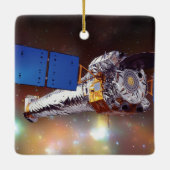 Chandra röntgenobservatorium keramisch ornament (Achterkant)
