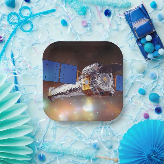 Chandra röntgenobservatorium papieren bordje (Feest)