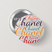 Chanel Ronde Button 5,7 Cm (Voorkant /achterkant)
