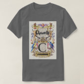 Chanelle en Moderne Calligrafie Crafter Ga T-shirt (Design voorkant)