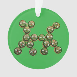 ​🐶 Chang Beer Cap Dog Ornament