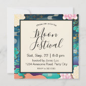 Chang op het Mid-Autumn-festival van Moon Kaart (Achterkant)