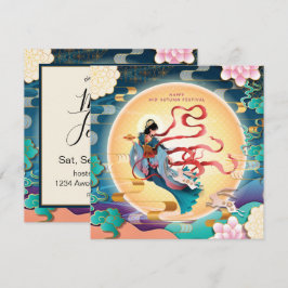 Chang op het Mid-Autumn-festival van Moon Kaart