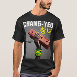 CHANG YEO. Basis Donkere T-Shirt