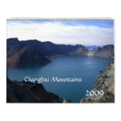 Changbai-bergen, China/reisfoto's Kalender (Hoes)