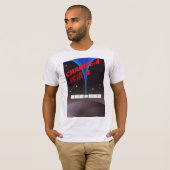 Chang'e-4 China ruimte kunst. T-shirt (Voorkant volledig)