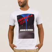 Chang'e-4 China ruimte kunst. T-shirt (Voorkant)