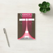 Chang'e 5 Lunar Exploration Mission Post-it® Notes (Kantoor)