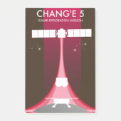 Chang'e 5 Maanverkenningsmissie Post-it® Notes (Voorkant)