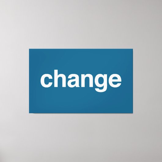 Change Canvas Afdruk (Voorkant)