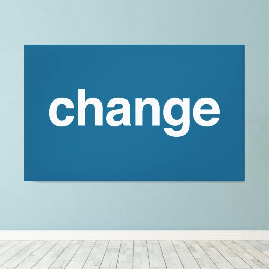 Change Canvas Afdruk (Insitu (Houten vloer))