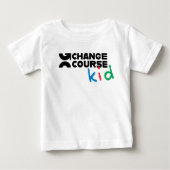 "Change Course Kind" T-shirt voor kinderen (Voorkant)