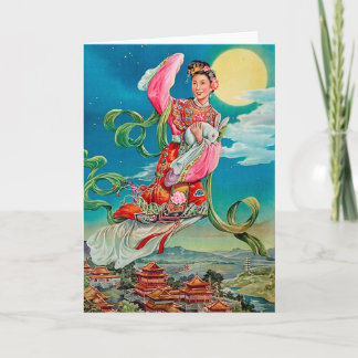 Chang'e die 嫦娥 aan het Festival van de Kaart
