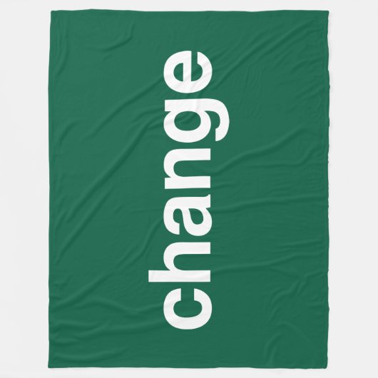 Change Fleece Deken (Voorkant)