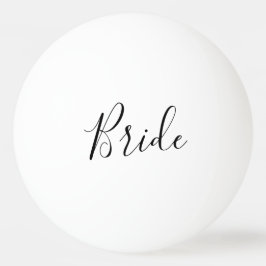 Change Font - Custom Bride  Pingpongbal