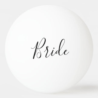 Change Font - Custom Bride  Pingpongbal