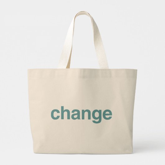 Change Grote Tote Bag (Achterkant)