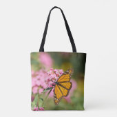 Change is Beautiful Monarch Butterfly Inspiration Tote Bag (Achterkant)