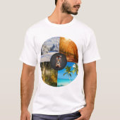 Change is the Only Constant – Four Seasons Wheel T-shirt (Voorkant)